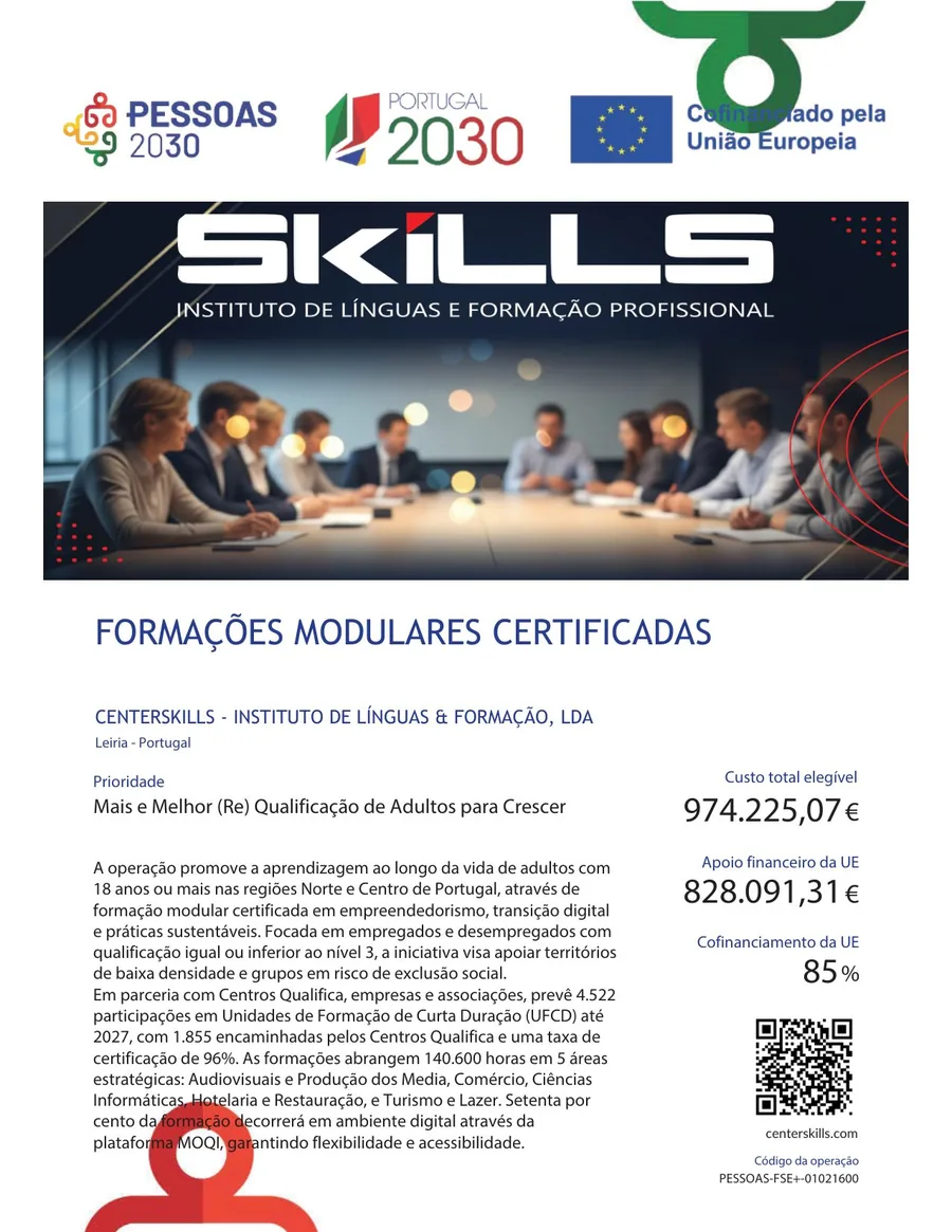 Ficha técnica da operação PESSOAS-FSE+-01021600